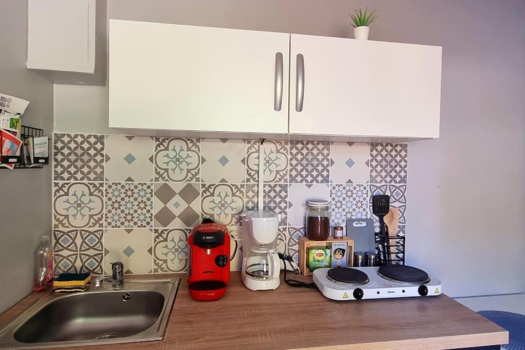 Studio Independant Avec Terrasse Vue Jardin Beauchamps  Dış mekan fotoğraf
