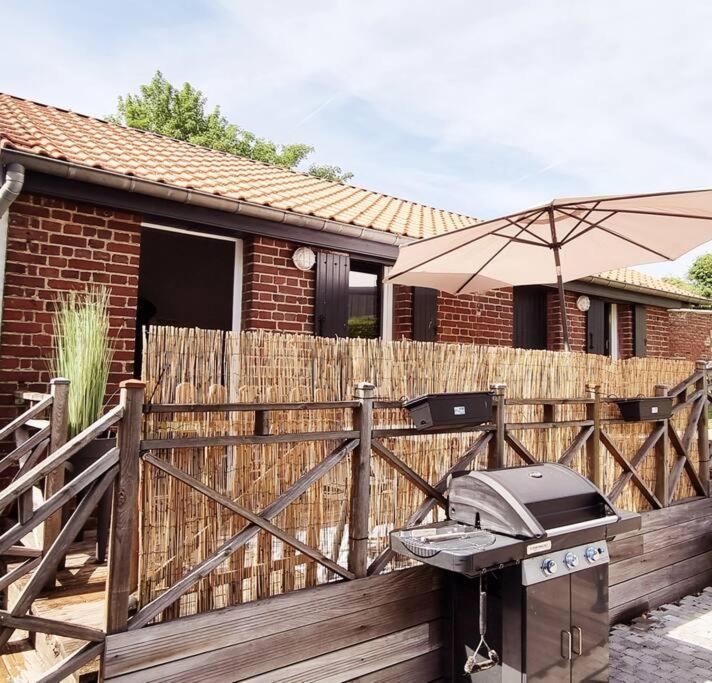 Studio Independant Avec Terrasse Vue Jardin Beauchamps  Dış mekan fotoğraf