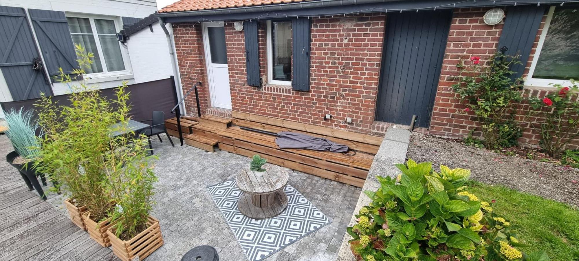 Studio Independant Avec Terrasse Vue Jardin Beauchamps  Oda fotoğraf